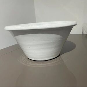 Elegant White Ceramic Bowl